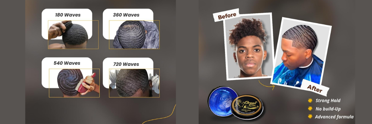 Luxury wave essentials for spinning wave patterns
