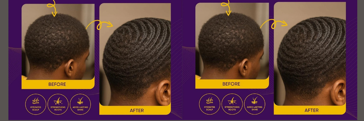 Wave compression brush for silky 360 waves
