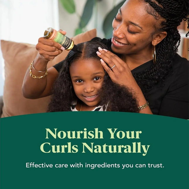 Healthy scalp nourishment with daily vitamins
