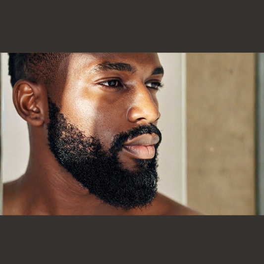 Natural beard care products for coarse beards
